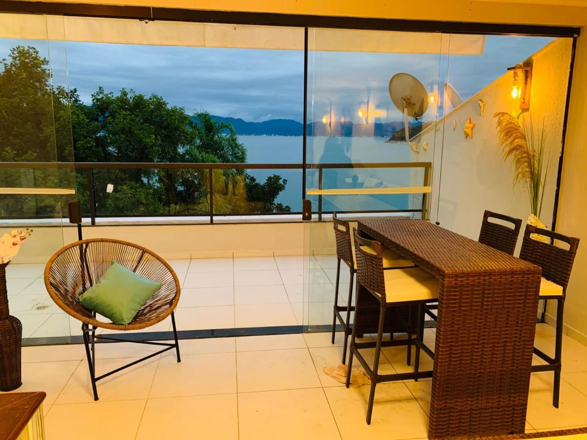 Lindo Duplex Pe Na Areia Com Praia Privativa Caraguatatuba Exteriér fotografie